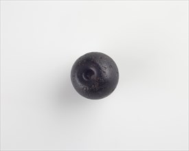Bead, spherical, with inwardly rounded bore, (4th century?). Creator: Unknown.