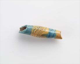 Bead, tubular: in a fragmentary state, 500-400 BCE. Creator: Unknown.