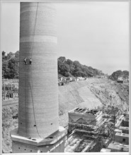 Portishead 'B' Power Station, Portishead and North Weston, North Somerset, 18/10/1955. Creator: John Laing plc.