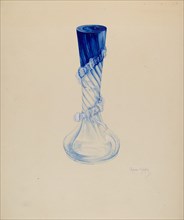 Vase, c. 1938. Creator: Grace Halpin.