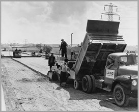 Project A of the London to Yorkshire Motorway (M1), 23/06/1958. Creator: John Laing plc.