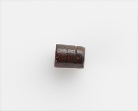 Bead, cylindrical, 4th century. Creator: Unknown.