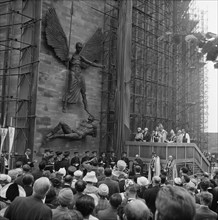 Coventry Cathedral, Priory Street, Coventry, 24/06/1960. Creator: John Laing plc.