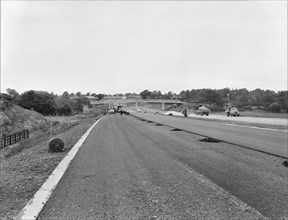 M6 Motorway, Swynnerton, Stafford, Staffordshire, 02/07/1962. Creator: John Laing plc.