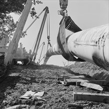 Brampton Gas Pipeline, Cumbria, 16/07/1975. Creator: John Laing plc.
