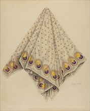 Handkerchief, 1938. Creator: Grace Halpin.
