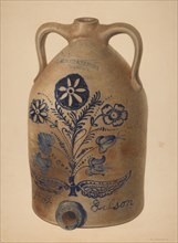 Water or Cider Jug, c. 1939. Creator: Nicholas Amantea.