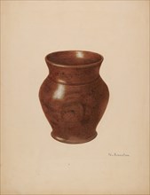 Vase, c. 1939. Creator: Nicholas Amantea.