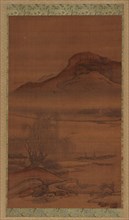 Boats Moored on the Nighttime River, Qing dynasty, 18th century. Creator: Unknown.
