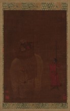Caparisoned Elephant and Attendant, Ming dynasty, 16th-17th century. Creator: Unknown.