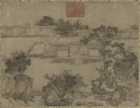 After Lu Hong's "Thatched Hut", Ming and Qing dynasties, 17th century. Creator: Unknown.