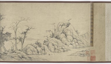 Enjoying the Autumn Trees, Ming dynasty, 15th century. Creator: Unknown.
