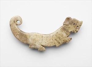 Pendant in the form of a tiger, Late Shang dynasty, ca. 1300-ca. 1050 BCE. Creator: Unknown.
