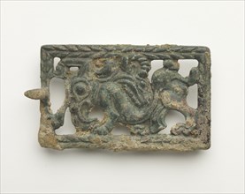 Belt plaque, Han dynasty, 206 BCE-220 CE. Creator: Unknown.