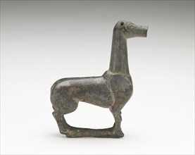 A standing deer, Han dynasty, 206 BCE-220 CE. Creator: Unknown.