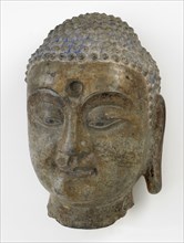 Head of a Buddha, Northern Qi dynasty, 550-577. Creator: Unknown.