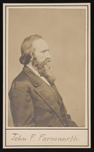 Portrait of John Franklin Farnsworth (1820-1897), Before 1897. Creator: Brady's National Photographic Portrait Galleries.
