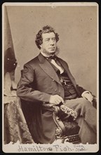 Portrait of Hamilton Fish (1808-1893), Before 1893. Creator: Brady's National Photographic Portrait Galleries.