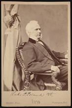Portrait of Luke Potter Poland (1815-1887), 1870. Creator: Brady's National Photographic Portrait Galleries.