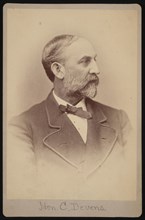 Portrait of Charles Devens (1820-1891), Before 1891. Creator: Samuel Montague Fassett.