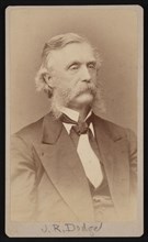 Portrait of Jacob Richards Dodge (1823-1902), 1878. Creator: Samuel Montague Fassett.