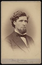 Portrait of Reverend Howe, Between 1876 and 1880. Creator: Samuel Montague Fassett.