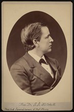 Portrait of Rev. Samuel Swain Mitchell (1839-1919), Between 1876 and 1880. Creator: Samuel Montague Fassett.