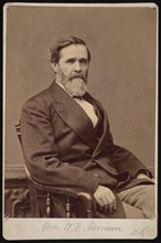 Portrait of Hon. W.F. Morrison, Between 1876 and 1880. Creator: Samuel Montague Fassett.