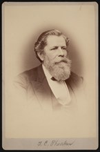 Portrait of Thomas Clarke Theaker (1812-1883), Between 1876 and 1880. Creator: Samuel Montague Fassett.