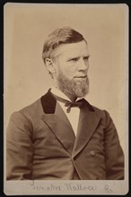 Portrait of William Andrew Wallace (1827-1896), Between 1876 and 1880. Creator: Samuel Montague Fassett.