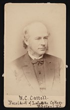 Portrait of William Cassady Cattell (1827-1898), 1876. Creator: Frederick Gutekunst.