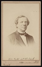 Portrait of Robert McClelland (1807-1880), 1870. Creator: Loescher & Petsch.
