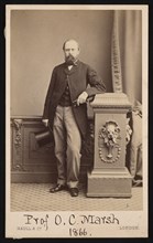 Portrait of Othniel Charles Marsh (1831-1879), 1866. Creator: Maull & Co.