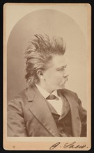 Portrait of Oscar Loew, Circa 1876. Creator: CH McCallister.