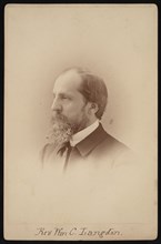 Portrait of Rev. William Chauncy Langdon (1831-1895), Circa 1881. Creator: Pach Bros.
