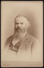Portrait of John Wesley Powell (1834-1902), 1885. Creator: Charles Parker.