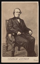 Portrait of Andrew Johnson (1808-1875), Between 1864 and 1866. Creator: Philadelphia Photographic Company.