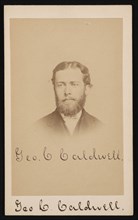 Portrait of George Chapman Caldwell (1834-1907), Circa 1870s. Creator: Purdy & Frear.