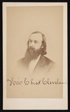 Portrait of William Charles Cleveland, Before 1873. Creator: Purdy & Frear.