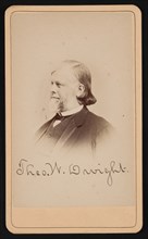 Portrait of Theodore William Dwight (1822-1892), Before 1892. Creator: Purdy & Frear.