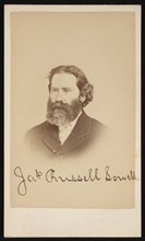 Portrait of James Russell Lowell (1819-1891), Circa 1870s. Creator: Purdy & Frear.