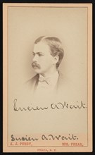 Portrait of Lucien Augustus Wait (1846-1913), 1870s. Creator: Purdy & Frear.