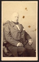 Portrait of Unidentified Man, Circa 1860s. Creator: Rintgul & Rockwood.