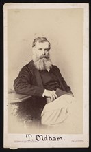 Portrait of Thomas Oldham (1816-1878), Before 1876. Creator: Schwarzchild & Co.
