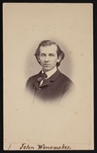 Portrait of John Wanamaker (1838-1922), Between 1864 and 1866. Creator: Charles H Spieler.