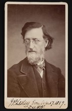 Portrait of John Peter Lesley (1819-1903), December 1875. Creator: Taylor & Brown.