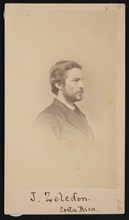 Portrait of Jose Castulo Zeledon (1846-1923), 1868. Creator: Henry Ulke.
