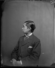 Profile Portrait of George Tsaroff, Between 1872-1880. Creator: United States National Museum Photographic Laboratory.
