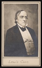 Portrait of Lewis Cass (1782-1866), Before 1866. Creator: Unknown.