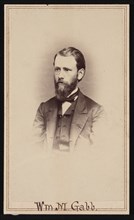 Portrait of William More Gabb (1839-1878), Before 1878. Creator: Unknown.
